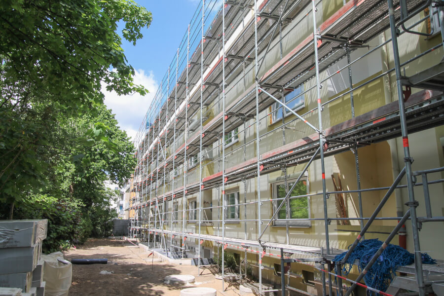 Energetische Modernisierung in der Holteistraße